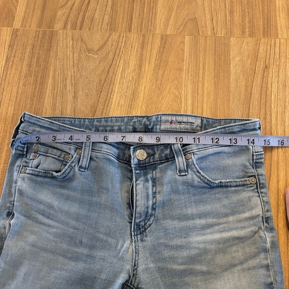 Ag Adriano Goldschmied Light Blue Skinny Jeans - Picture 4 of 8